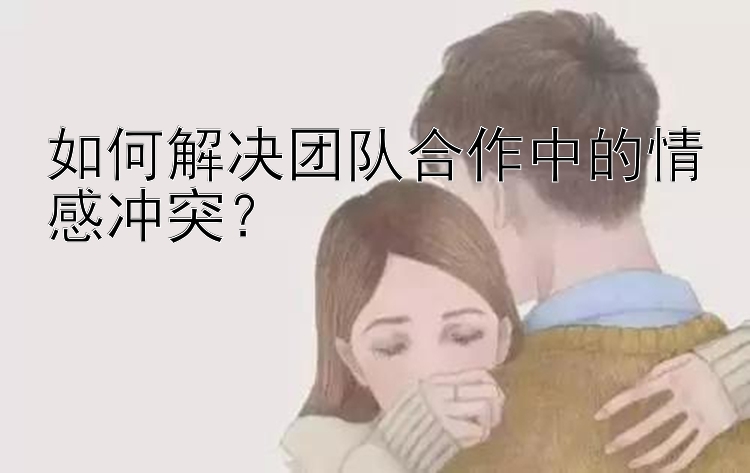 如何解决团队合作中的情感冲突？