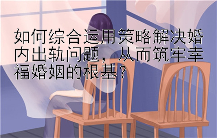 如何综合运用策略解决婚内出轨问题，从而筑牢幸福婚姻的根基？